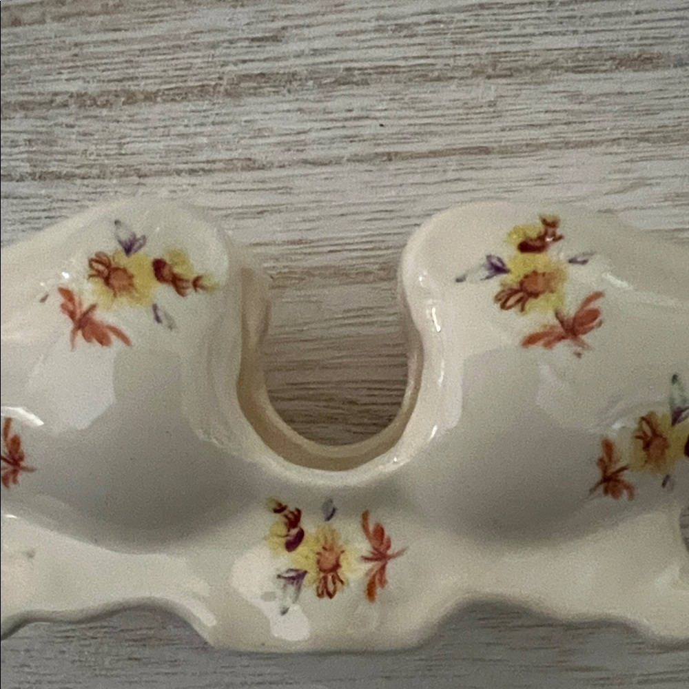 Floral Ceramic knife holder